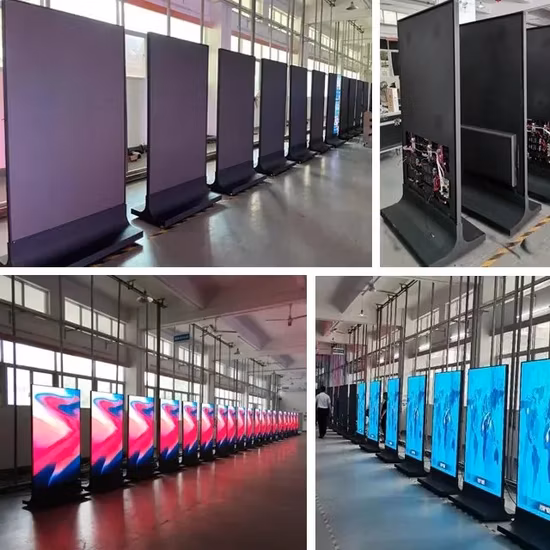 실내 광고 LED 디스플레이 몰 디지털 포스터 비디오 패널